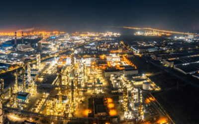 Bedrijventerrein petrochemie