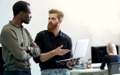 Overleg met sales support specialist