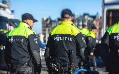 Politie aan het werk
